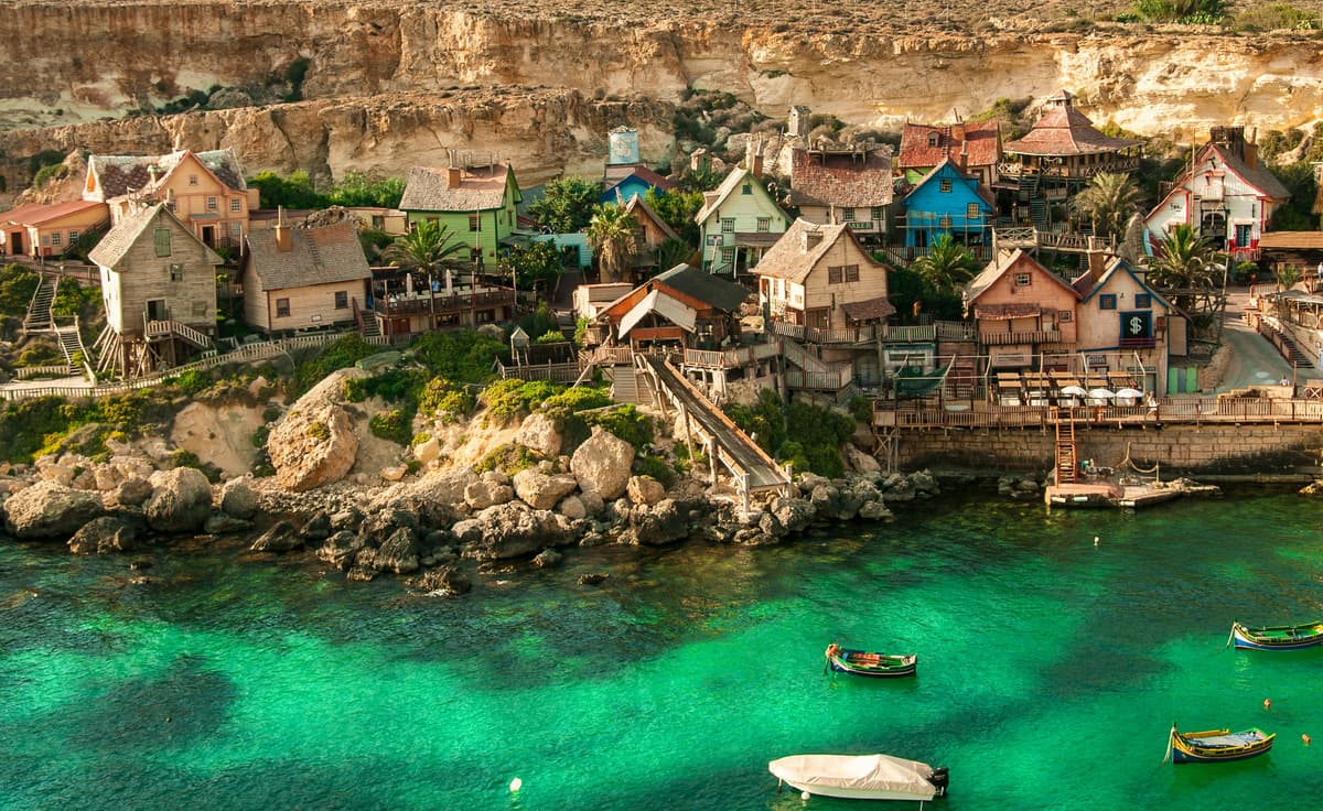 Popeye Village: From Movie Set to Malta's Quirkiest Attraction
