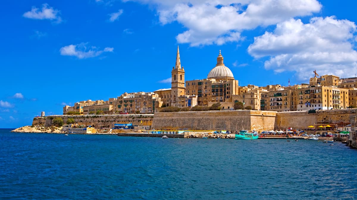 Valletta including St. John's Co-Cathedral and Audiovisual Show Half-day Guided Tour with Transfers
